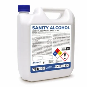 Alcohol 70% Sanity – 5 Litros