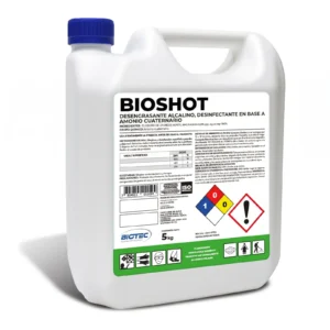 Limpiador Desinfectante Alcalino Bioshot