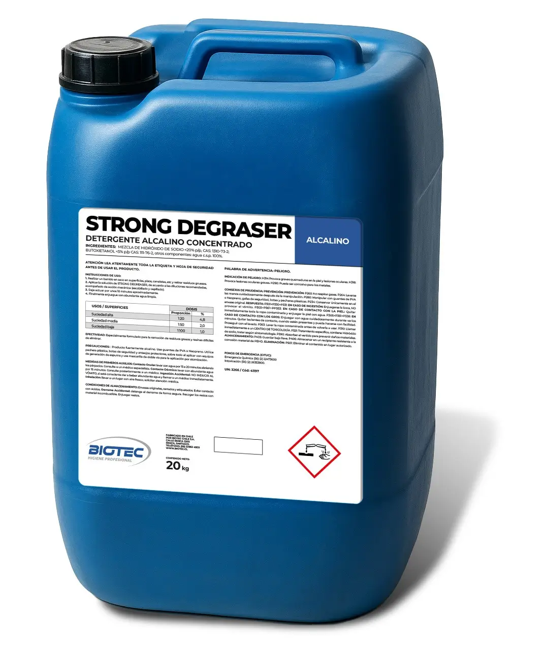 Desengrasante Industrial Strong Degreaser